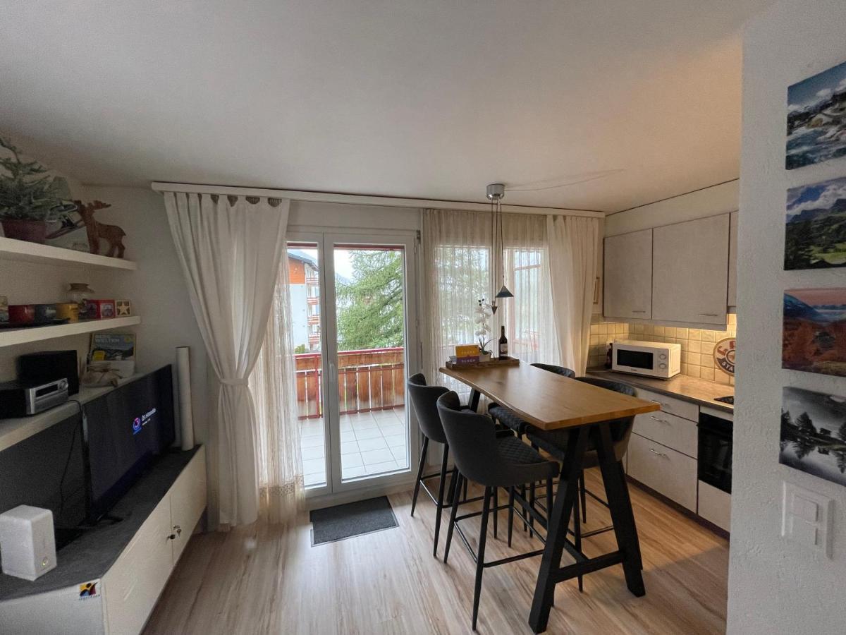 Ferienwohnung Gemmiblick Leukerbad Eksteriør bilde